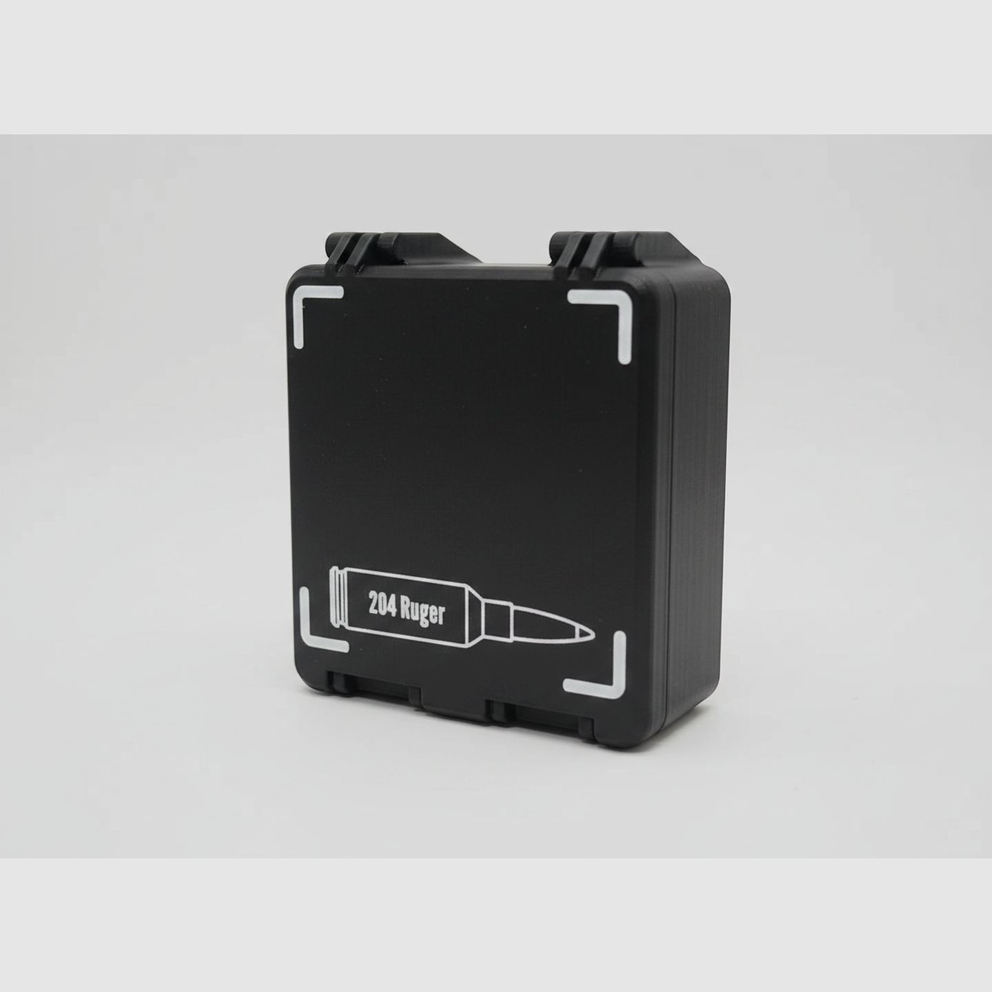 Filamelt Munitionsbox / 204 Ruger / 'Klapp- / Rastdeckel' / Patronenbox, Ammo Box