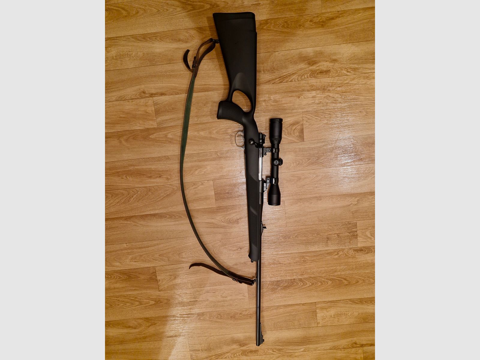 Mauser 98 with hole stock