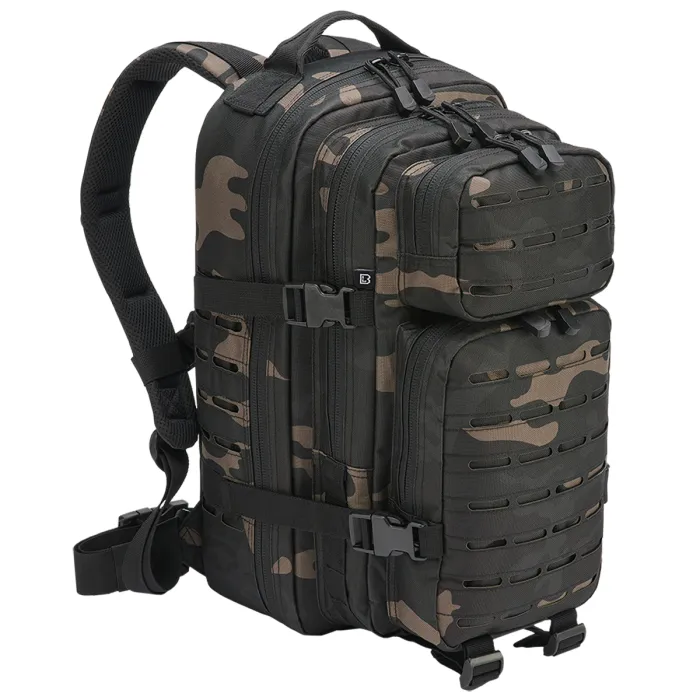 Brandit US Rugzak Cooper LASERCUT - Medium - 25 Liter - Donker Camouflage