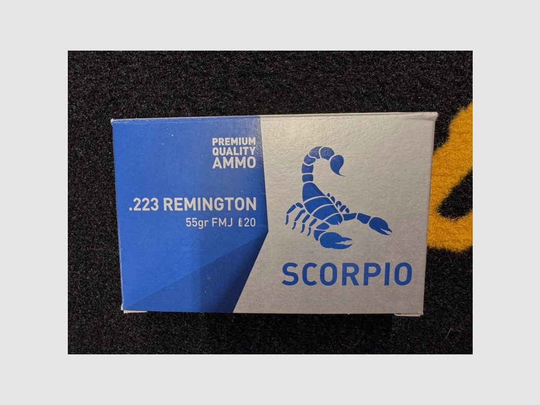 STV Scorpio 223 rem FMJ 55 gr (x1000), imagen 1 de 2