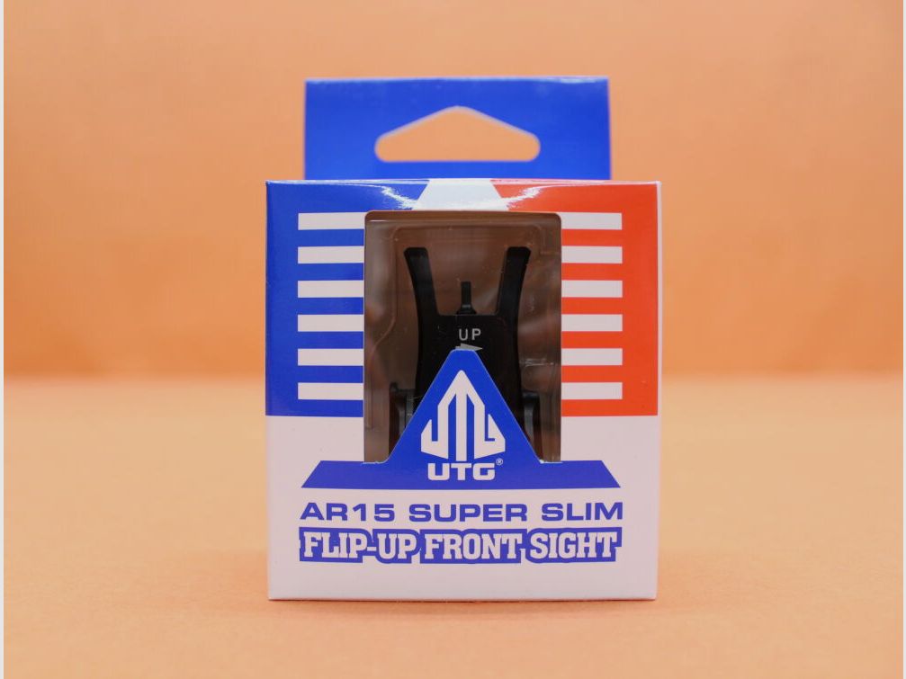 UTG - Leapers UTG Flip-Up Voor Sight Lage Profiel (MNT-755) Tactische Handguard Bevestiging/ Klappkorn voor Picatinnyprofiel