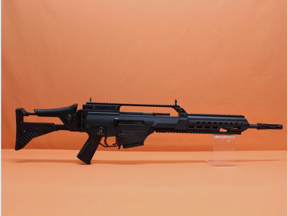 Heckler&Koch Ha.Büchse .223Rem Heckler&Koch HK243 S TAR negro Sistema H&K G36 IDZ incl. MFD/ HKey 2-Rail-System, imagen 2 de 5