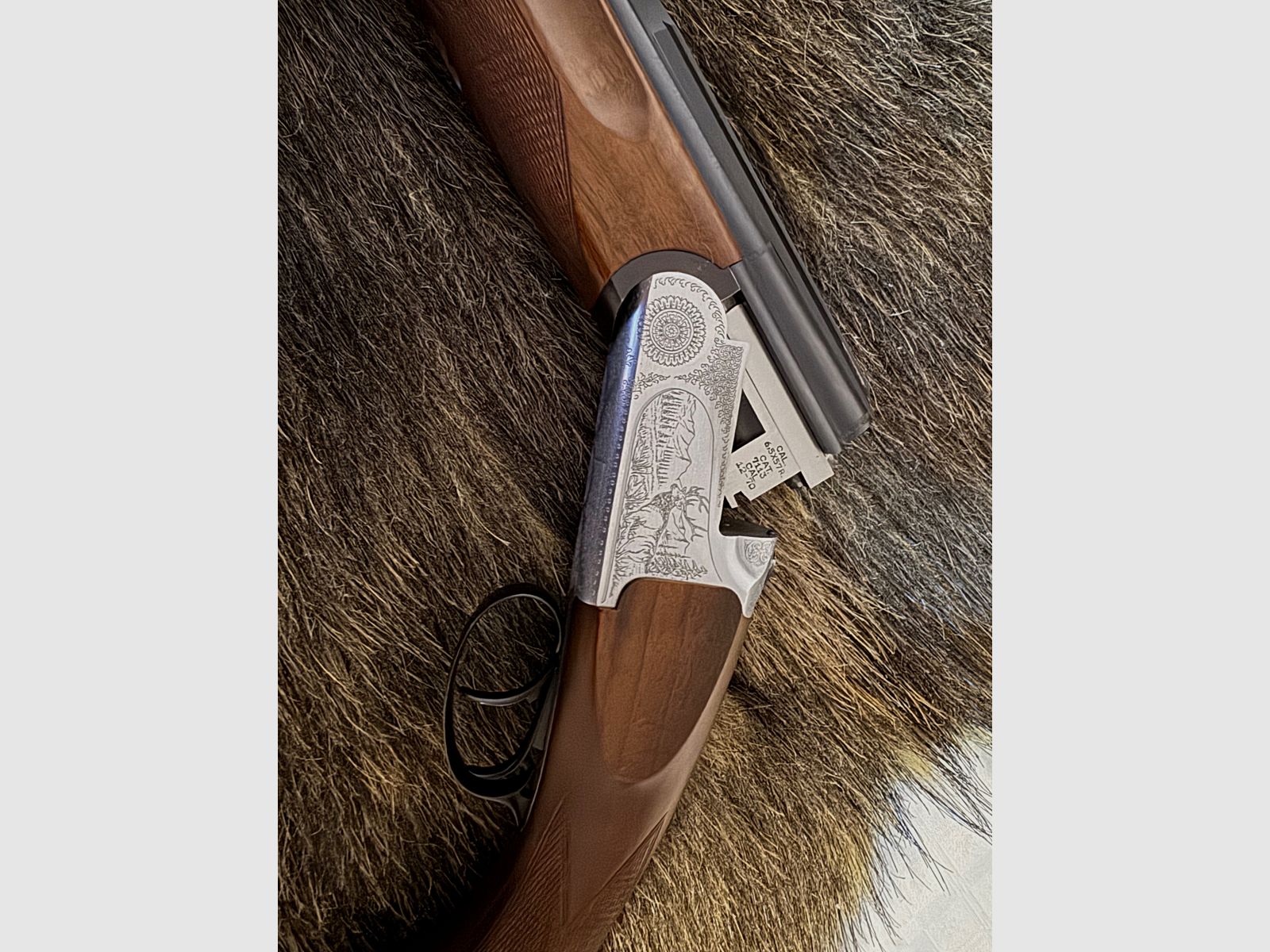 Bock rifle Sabatti 6.5 x 57R – 12/70 | Year of manufacture 1955 | Very well maintained condition