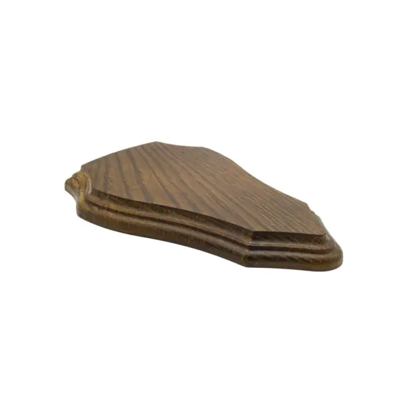 Hertenschild in Gouden Eik 20 x 12 cm, afbeelding 5 van 6