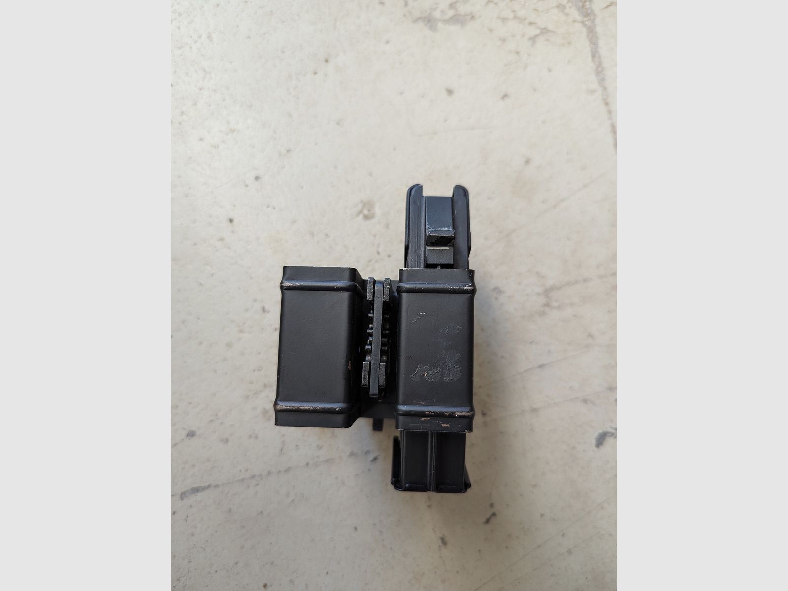 Airsoft Softair Metallo Caricatore Accoppiatore Supporto Connettore per AK47 WBP Minijack 7.62 x 39