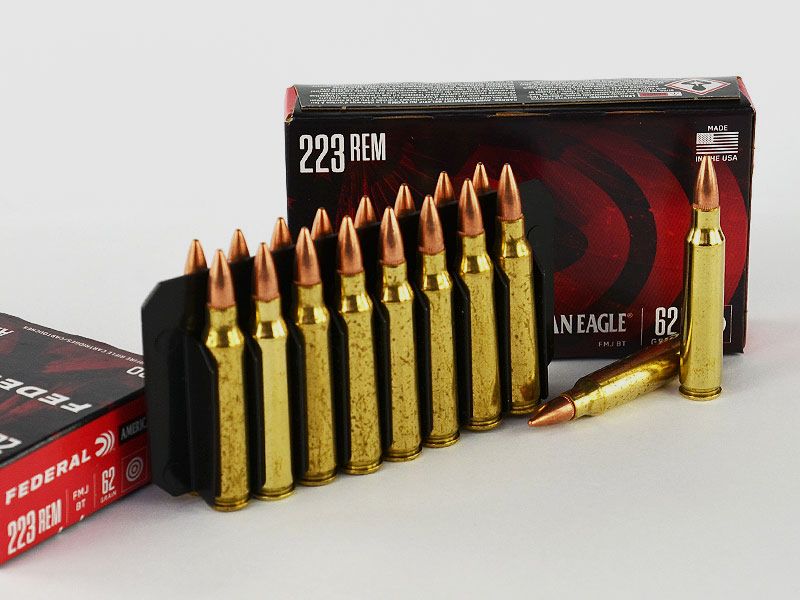 FEDERAL .223 Remington, American Eagle FMJ 62 grs 1 Packung (20 Schuss á 0,895 €*)