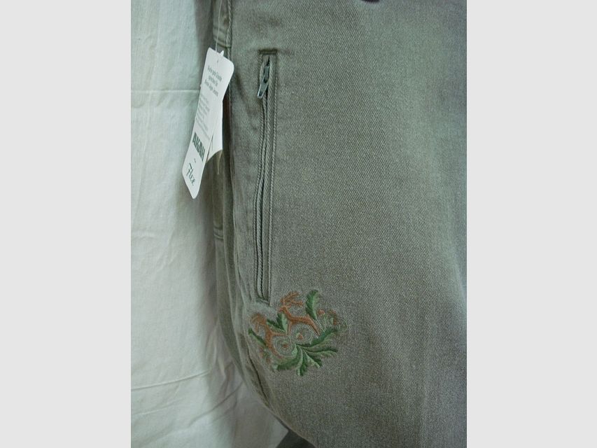 Damen 5-Pocket - Stickerei