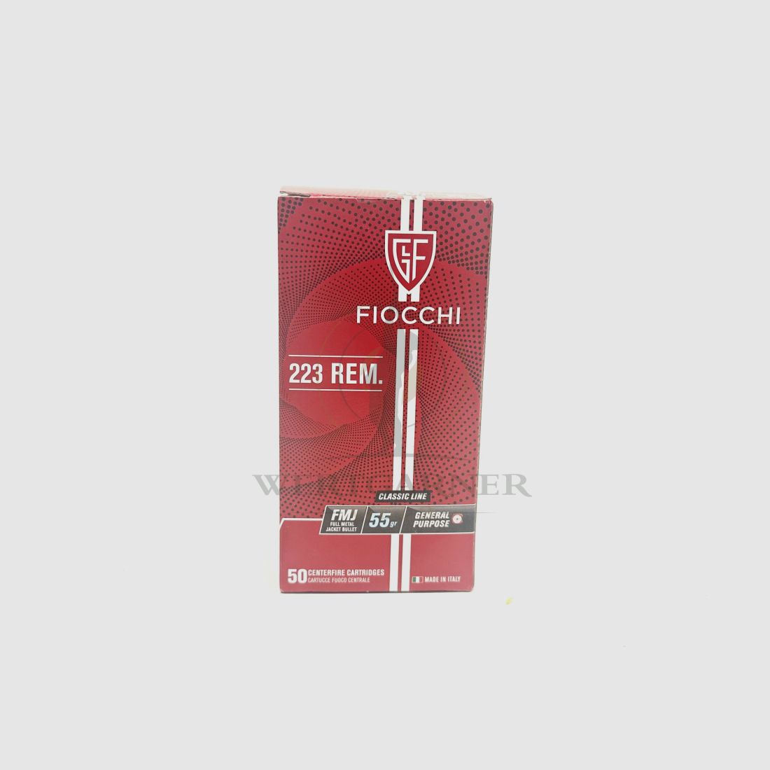 Fiocchi .223 Rem. FMJ 55g, 50pcs./Pkg., image 1 of 2
