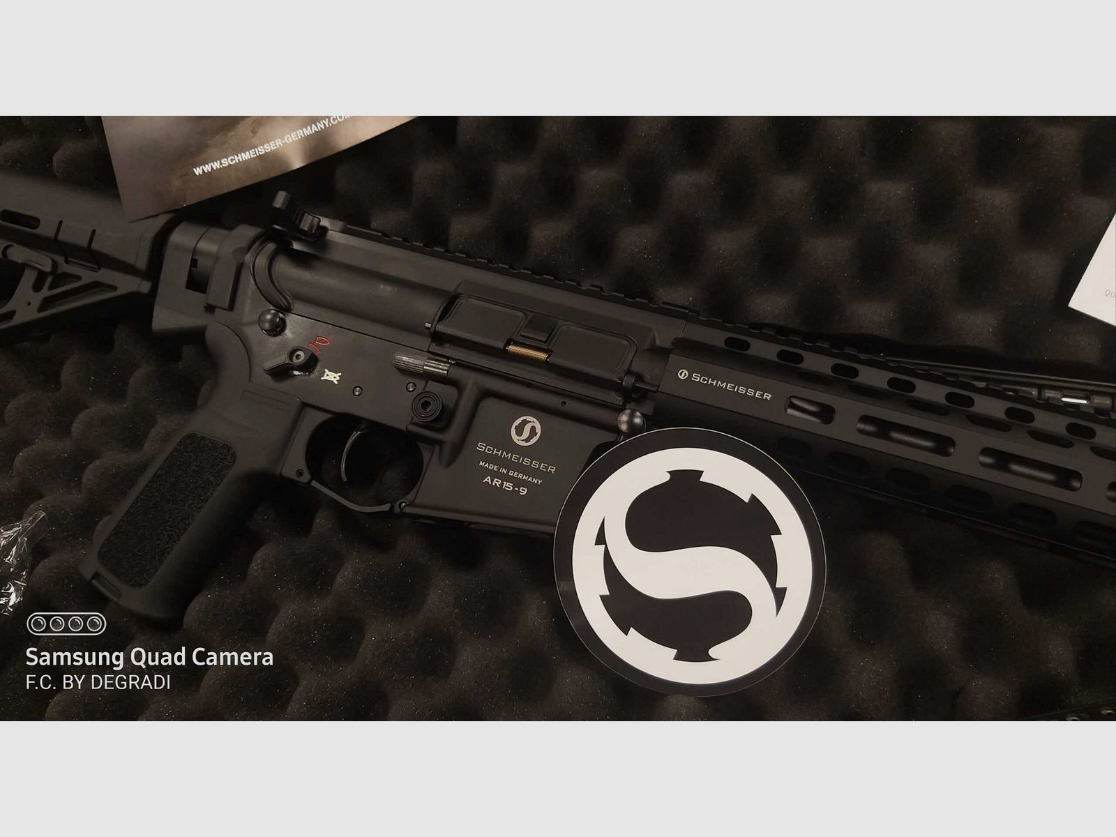 SCHMEISSER M4FL AR15 – 9 CAL. 9X19, image 1 sur 4
