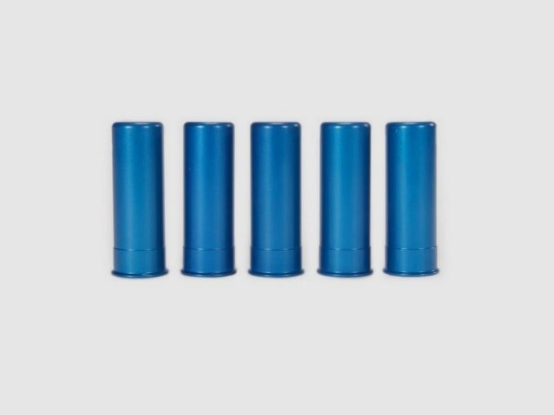 5 cartuchos de fogueo escopeta 12GA