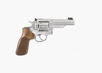 Ruger Revolver - DA, GP100 Match Champion, 10MM Auto, Satin Stainless, adj., 4.20"