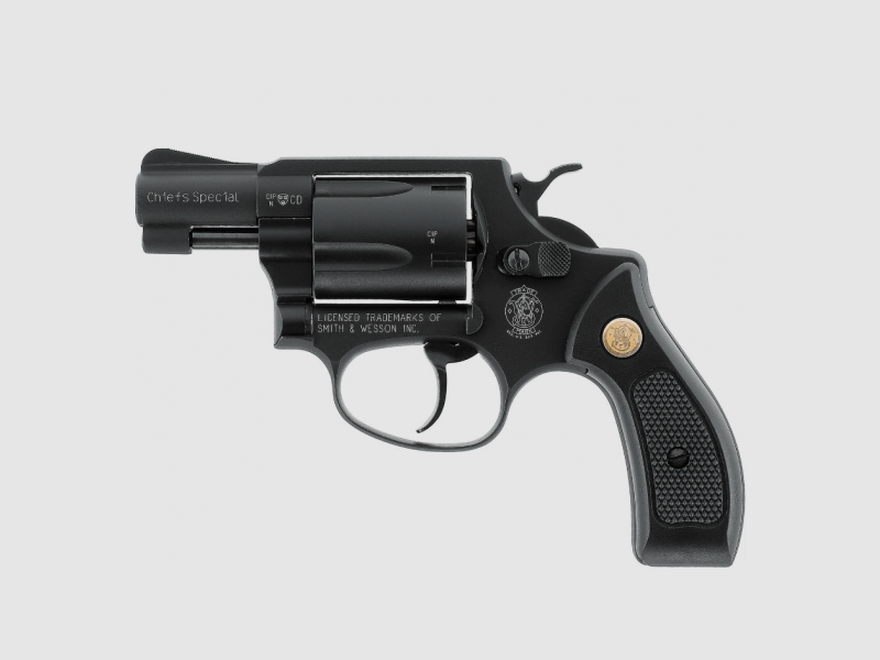Smith & Wesson Chiefs Special 9mm R.K. - revolver a salve nero