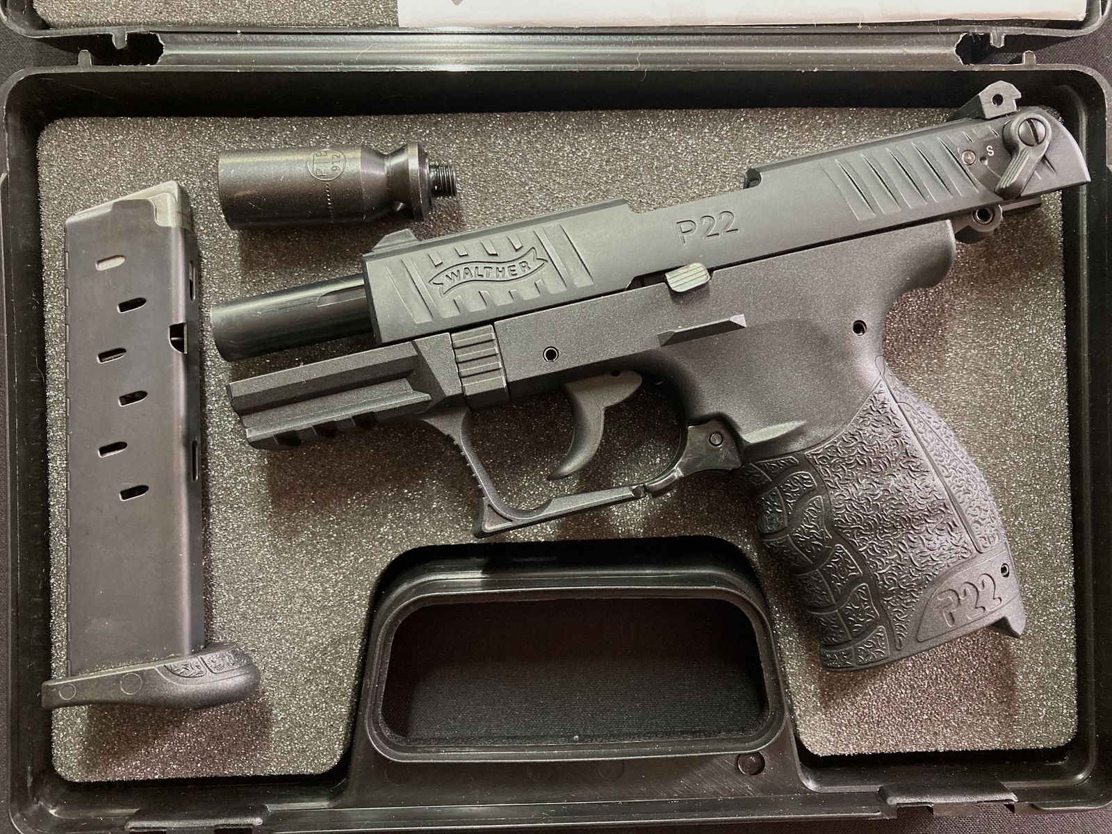 Walther P22Q 9mm PAK