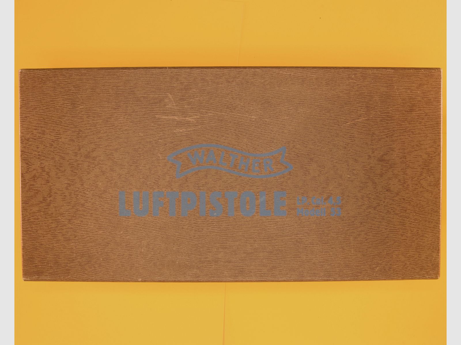 Rarität : Luftpistole Walther LP53 aus 1968