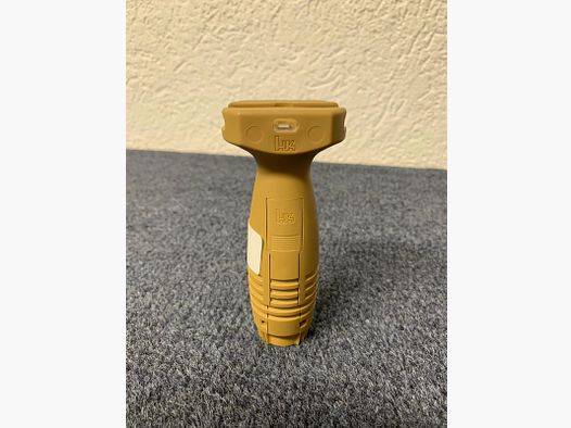 HK impugnatura con inserto per tasto LM/LLM color sabbia / RAL8000 - NUOVO - Heckler & Koch Mr223 Mr308 G28 G95k KSK