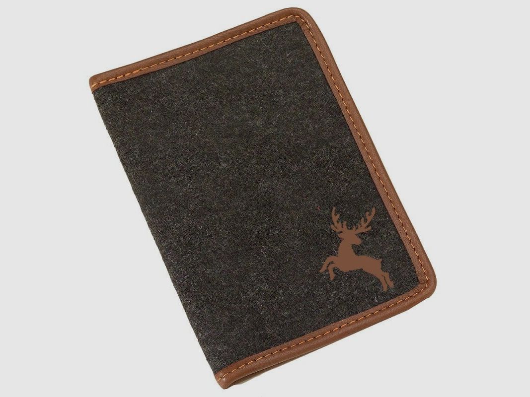 AKAH hunting license case Loden brown