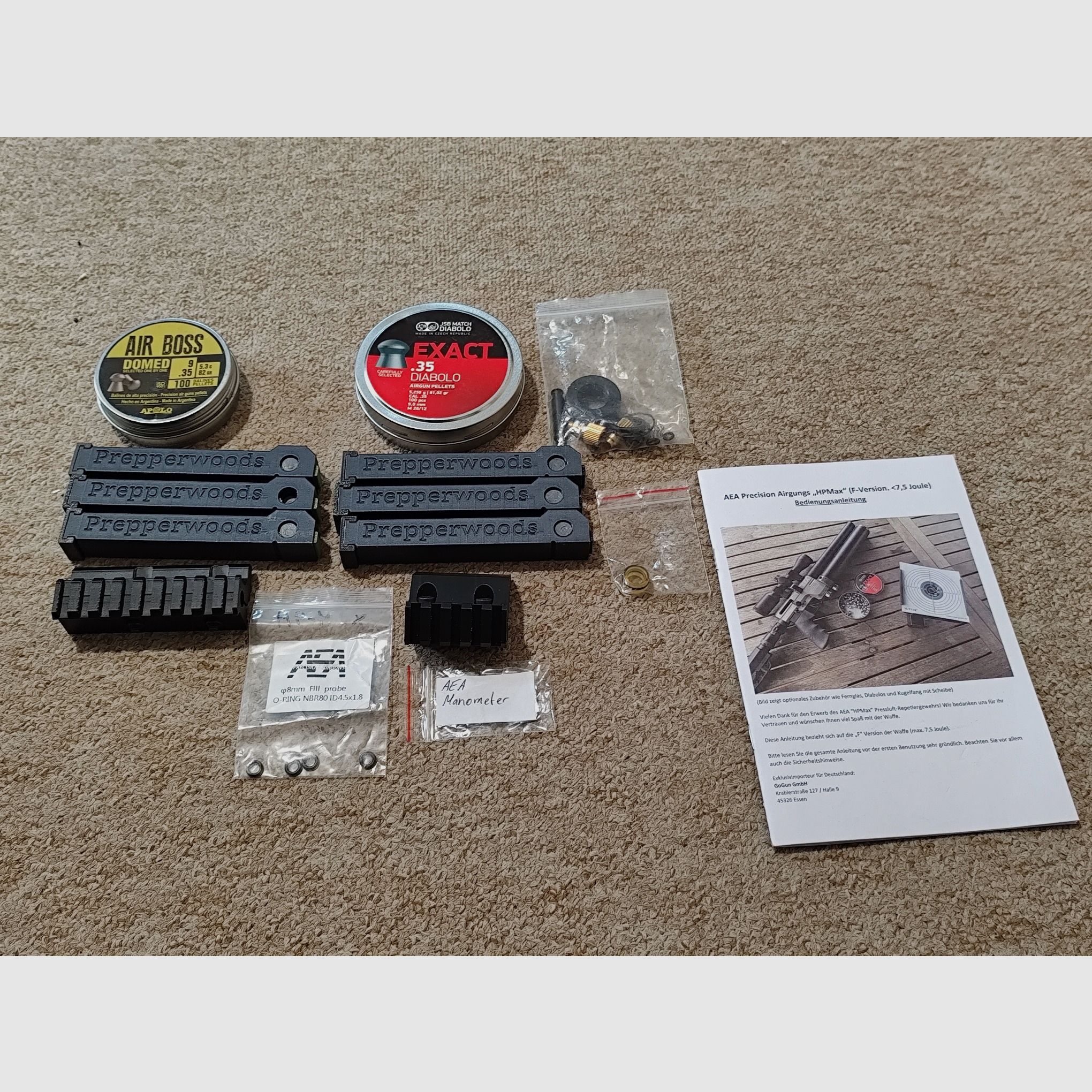 AEA HP Max Mk1 + accessories