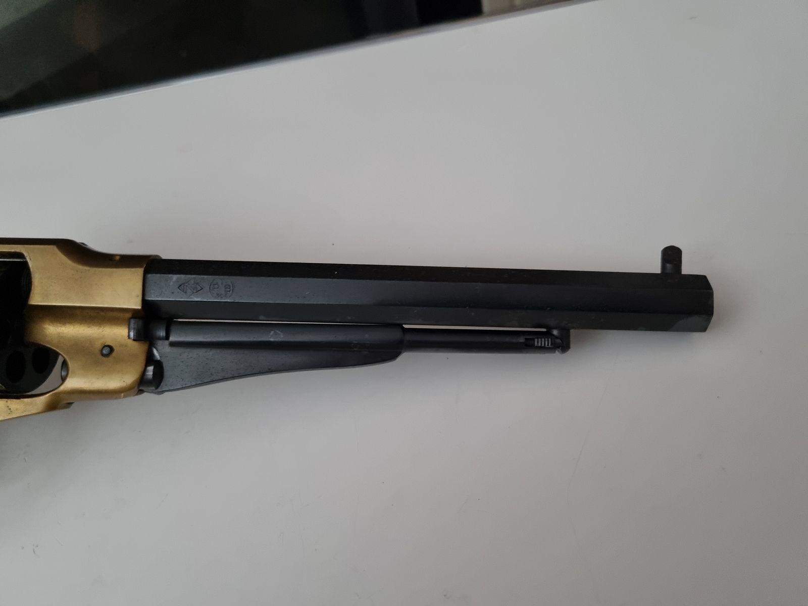Western Remington New Army 9mm Knall Seltener Neumann Umbau PTB 304