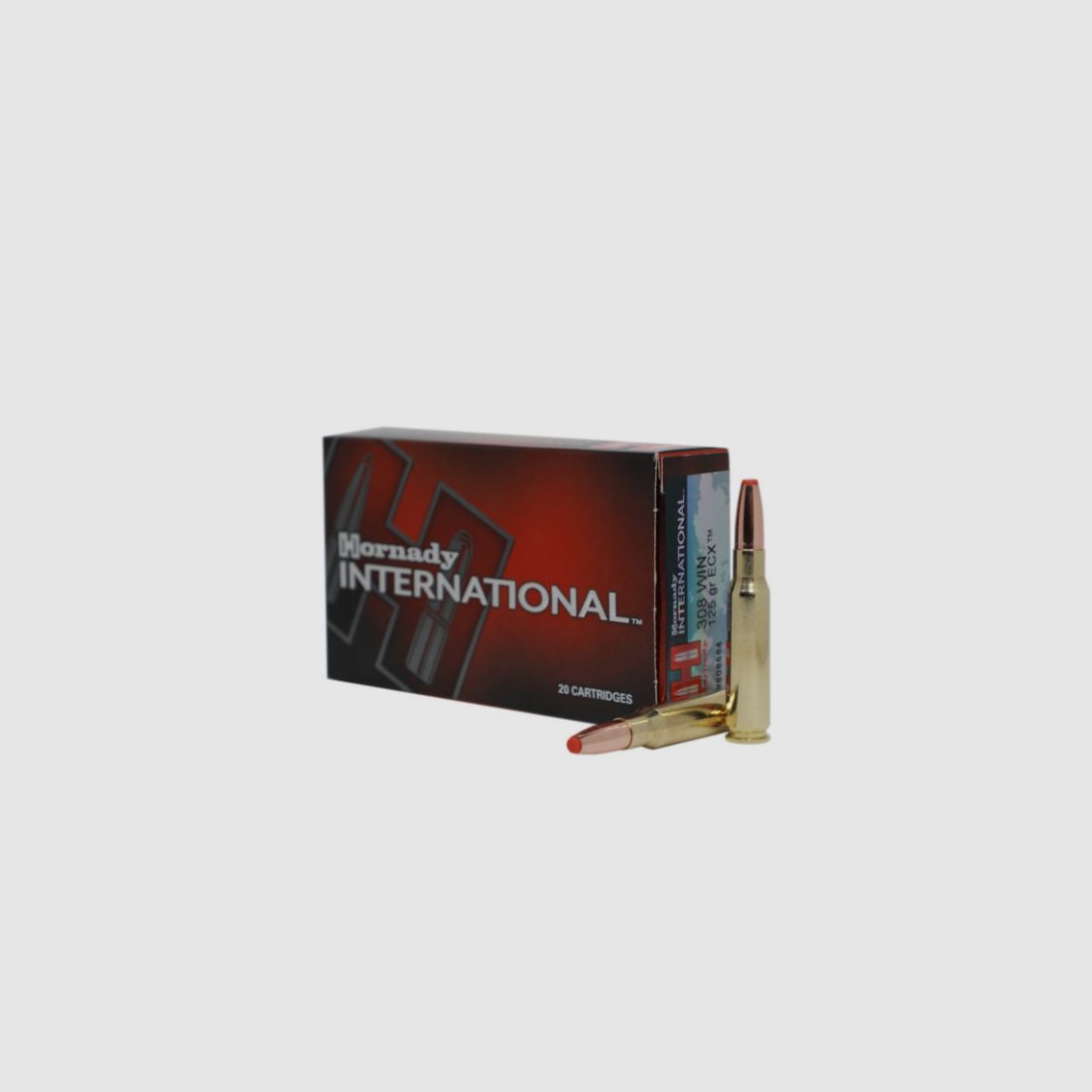 HORNADY INTERNATIONAL .308WIN - 125 GRS. - ECX - 20 SCHUSS