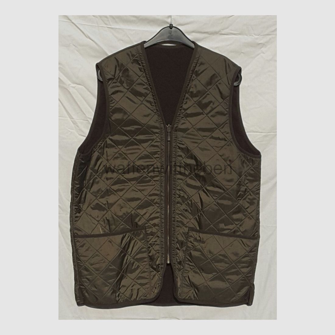 Chaleco Barbour Polarquilt con cremallera, T. L