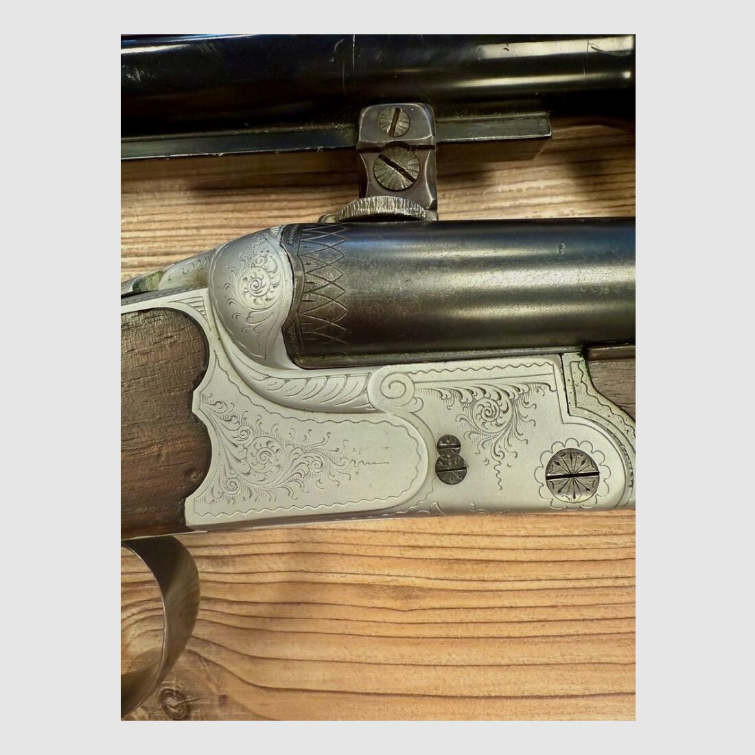 Heym Drill. 8x57JRS 16/70 Heym