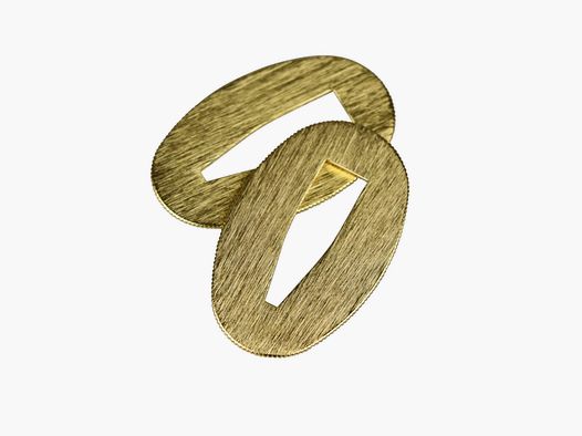 Seppa brass brushed from Japan for Katana