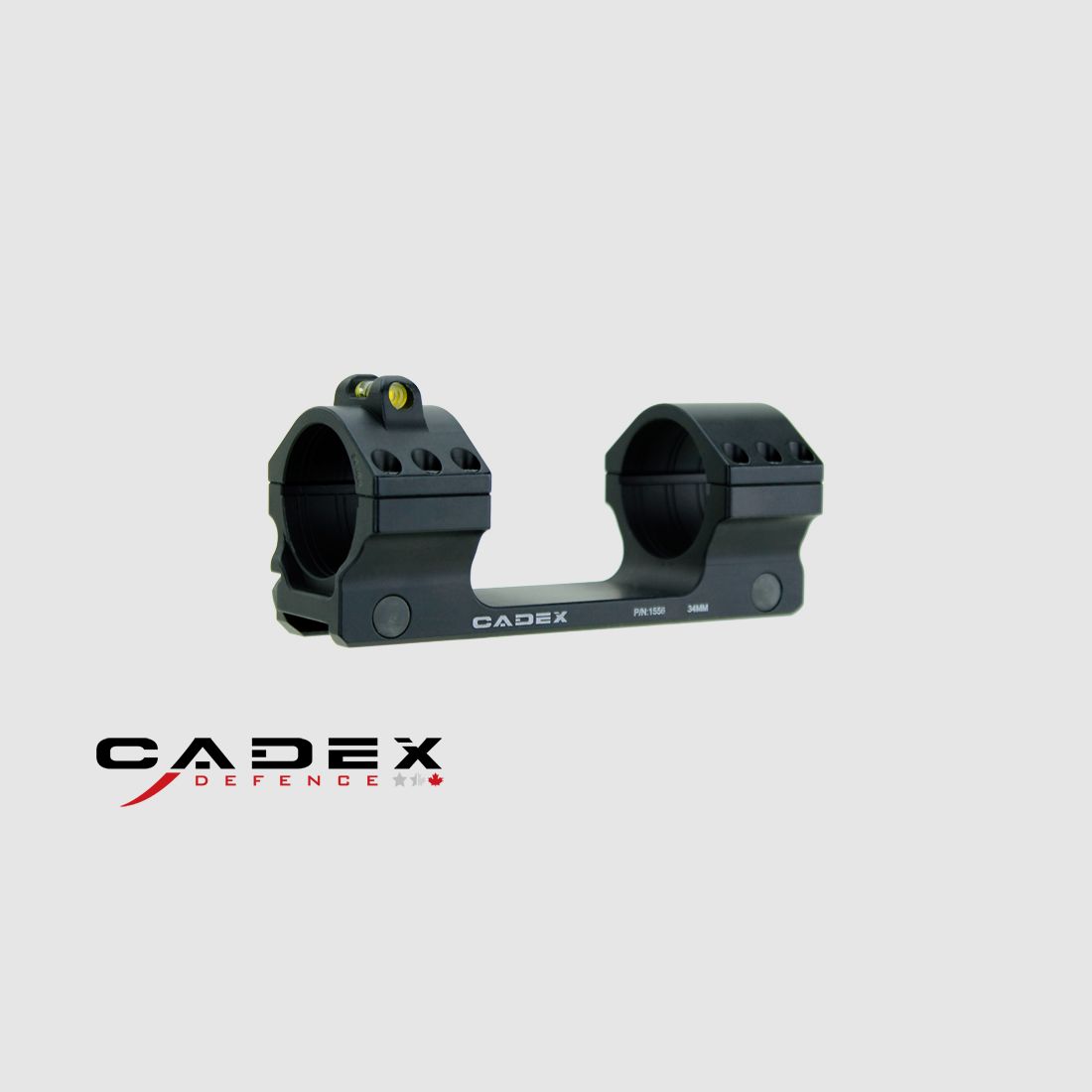 CADEX DEFENCE Unitized Scope Base Ø34 H25mm 0MIL PIC Gen2, afbeelding 2 van 4
