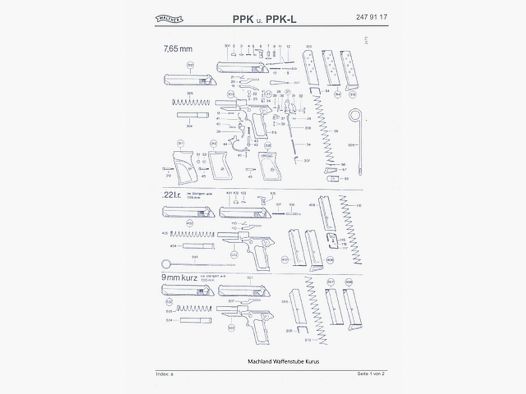 Walther PPK e PPK-L -1