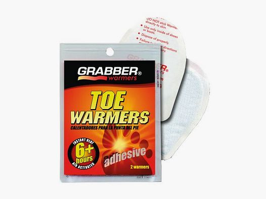 Grabber toe warmers