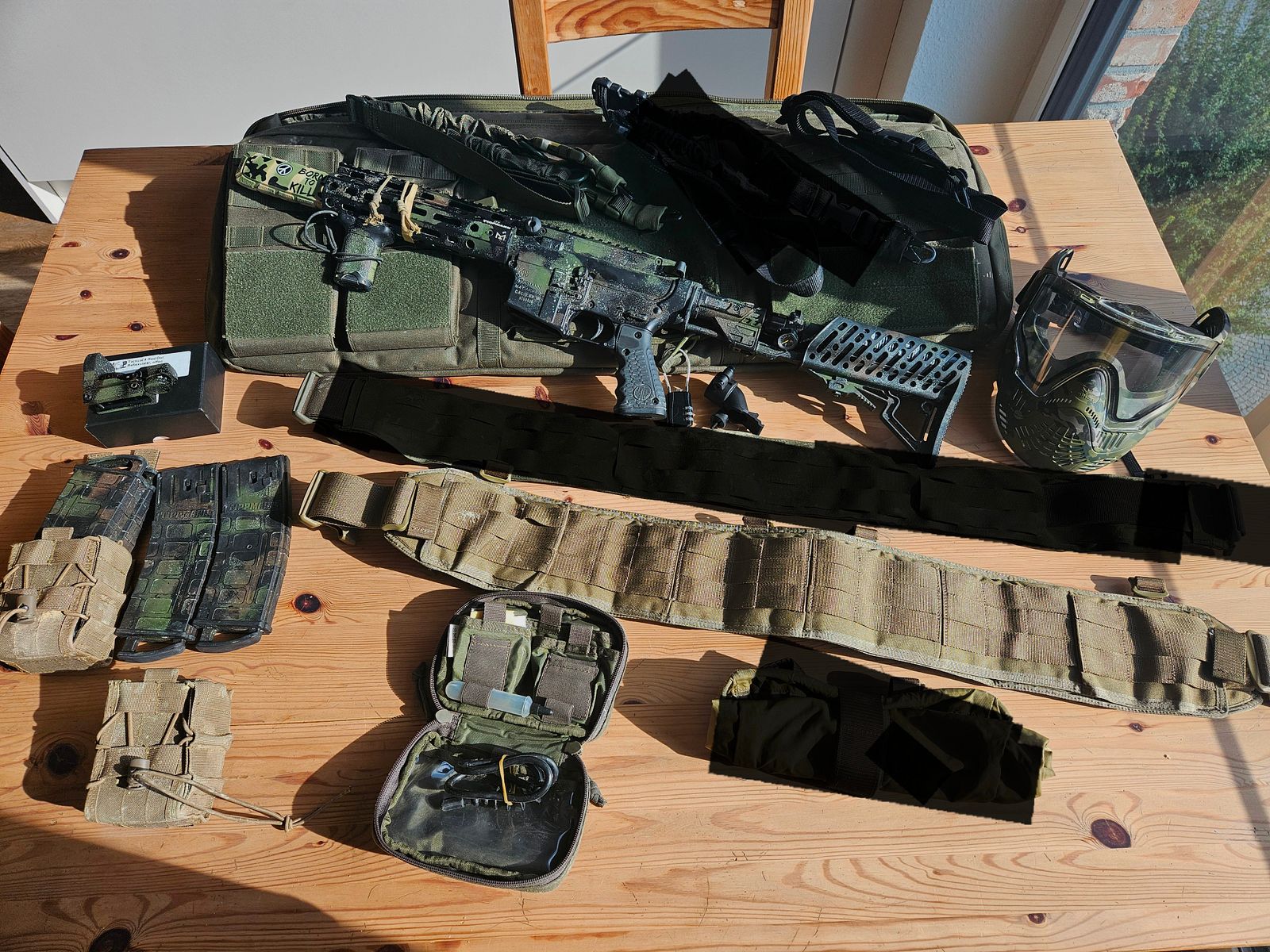 Tippmann TMC elite mit viel Zubehör 