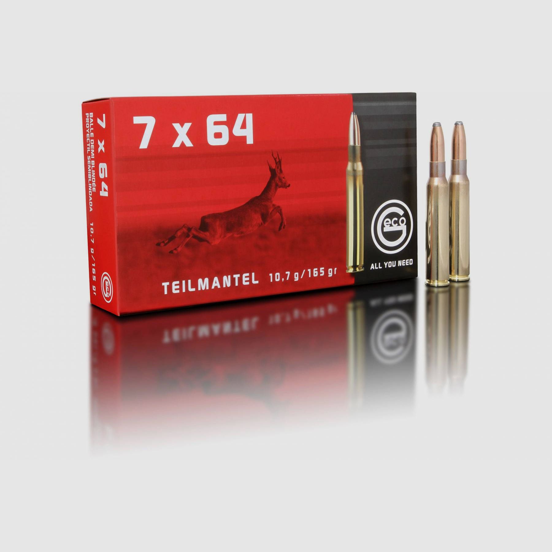 Büchsenpatronen GECO 7 x 64 TM, Bild 1 von 12
