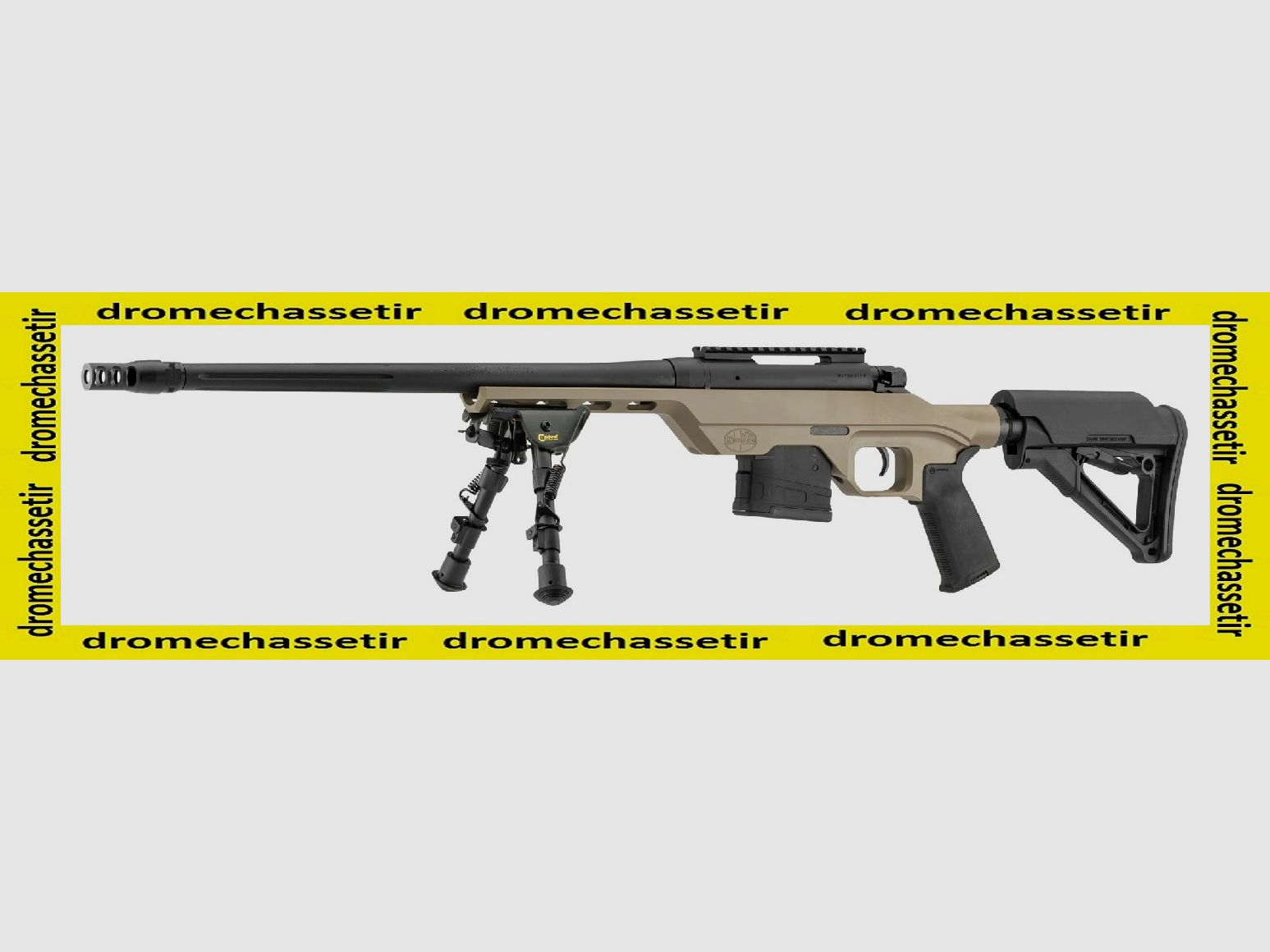 Mossberg MVP LC Bolt Action Rifle, cal 308win, muzzle brake, bipod and picatinny rail, image 2 of 4