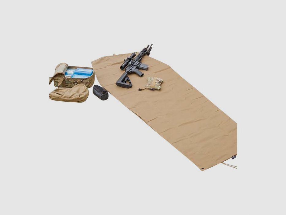 ARMAGEDDON GEAR ULTRALIGHT SHOOTING MAT, COYOTE BROWN, image 1 of 2