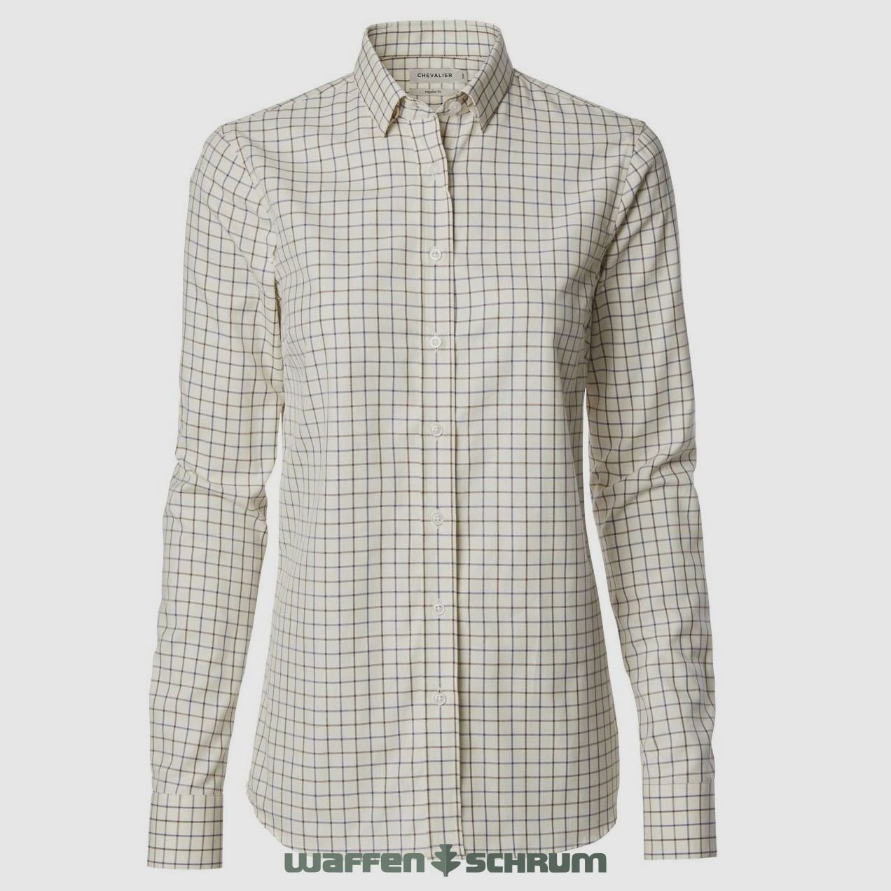 Chevalier Bluse Sheppey Chestnut Tattersall