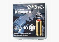 Walther naboje pieprzowe 9 mm P.A. PV, 10 szt.