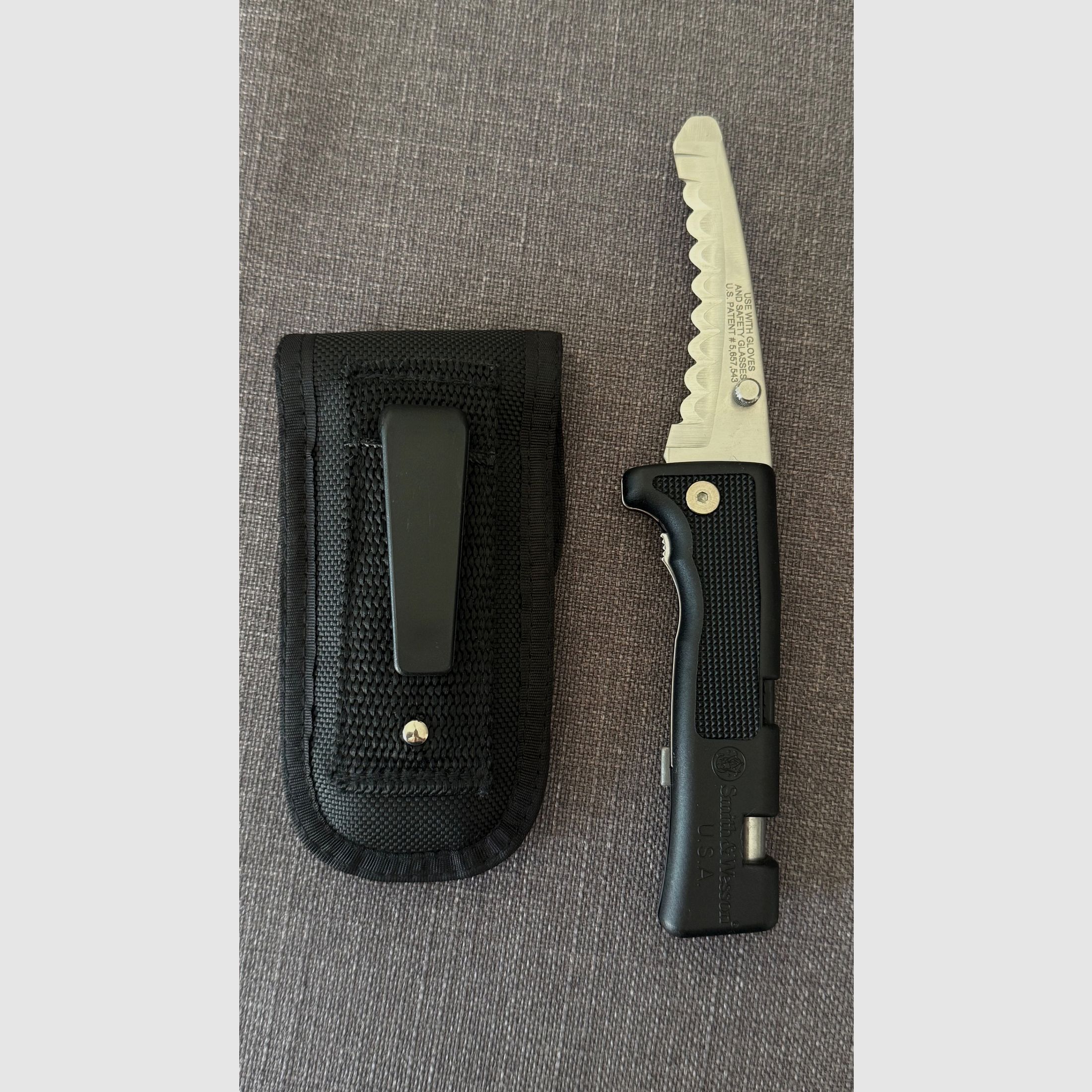 Smith & Wesson 1st Response Rettungsmesser mit Tasche, Bild 3 von 5