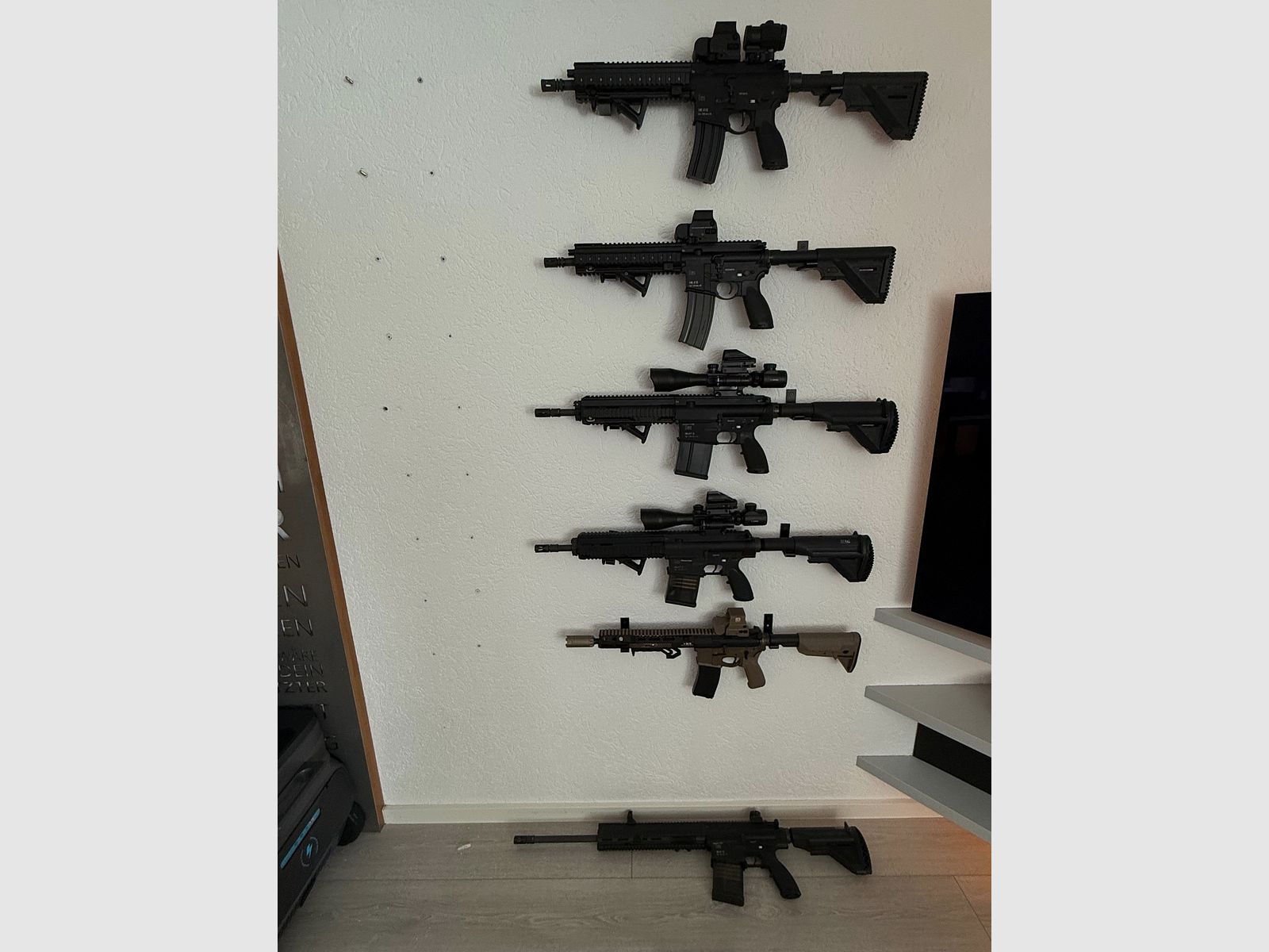 Airsoft Sammlung komplett zu Verkaufen, 6 Gewehre & 5 Pistolen sowie Zubehör ohne Ende        ALLES KOMPLETT NEU