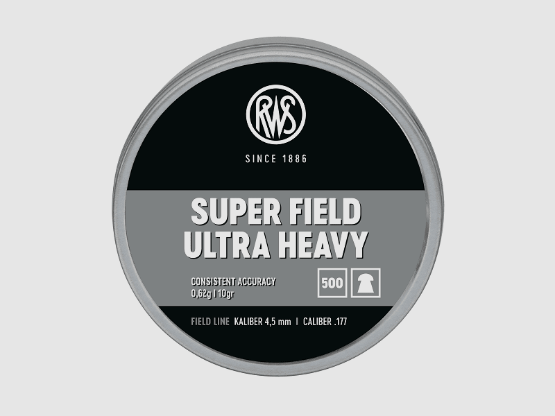RWS Super Field Ultra Heavy Diabolo Kal. 4,5 mm - 500 Stk.