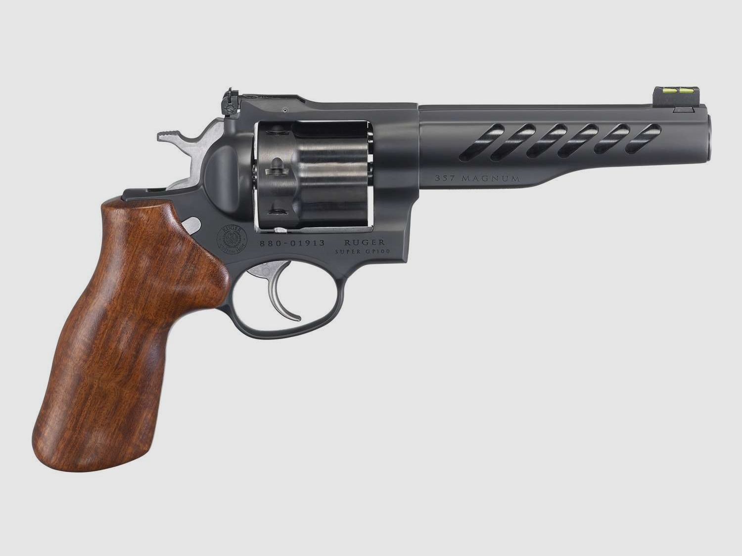 Revolver Ruger Super GP100 5,5" Noir Cal.357 Magnum, image 1 sur 5