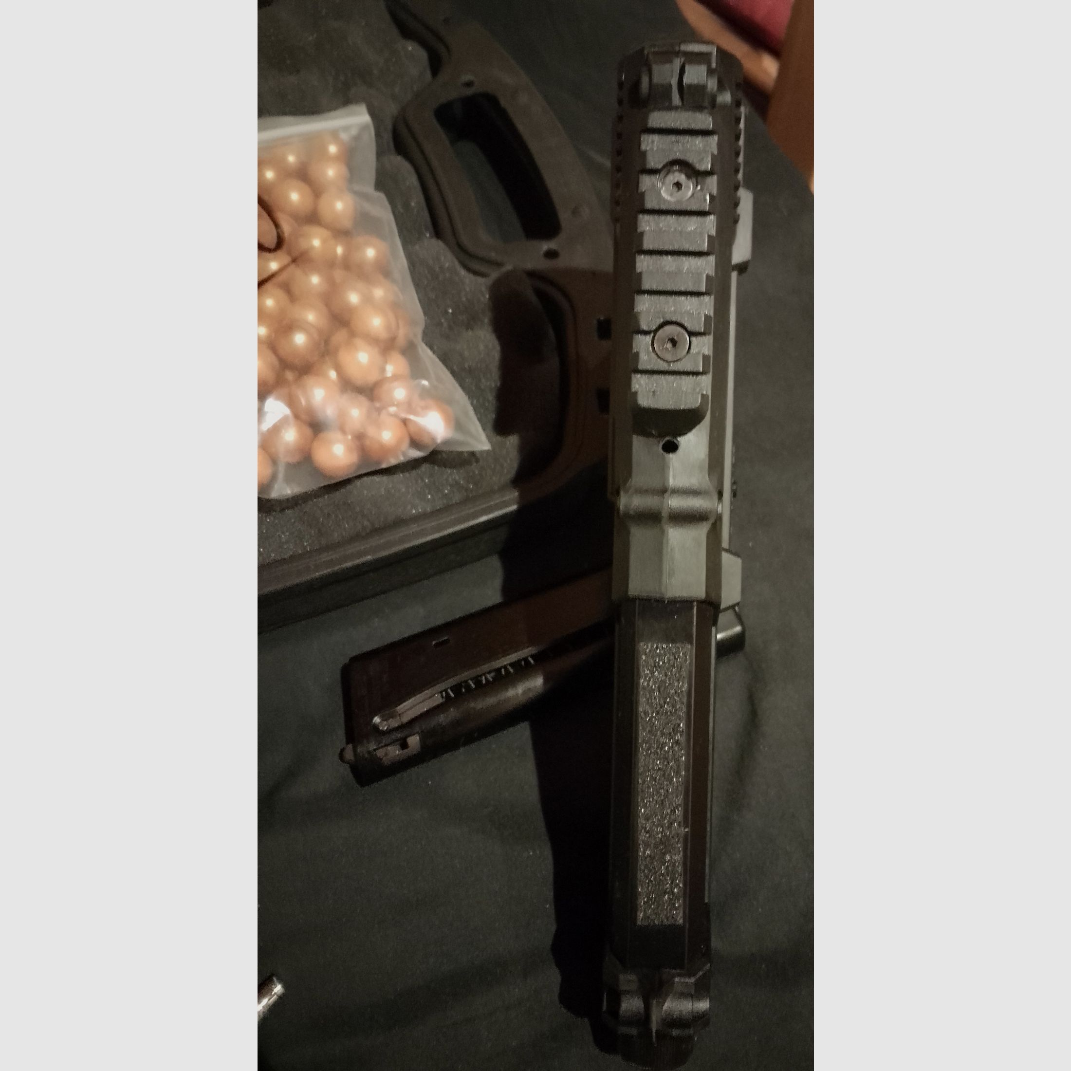 Ähnlich Tippmann Tipx Pg7 Mission Markierer .68 Zubehör Tuning  Paintballs Cal 68 Set 2 Magazine co2 Koffer Nagelgeschosse Rubberballs 
