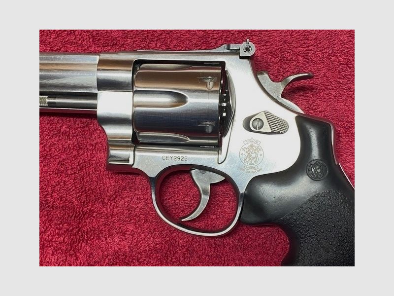 Liquidation de ma collection : Smith & Wesson 6“ Mod. 629-5 Inox, version Dash Cal. .44 Rem Mag, image 3 sur 4