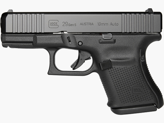 Glock Pistole G29 Gen5 FS 10mm Auto 3,78″ / 96 mm 10+1, Subcompact