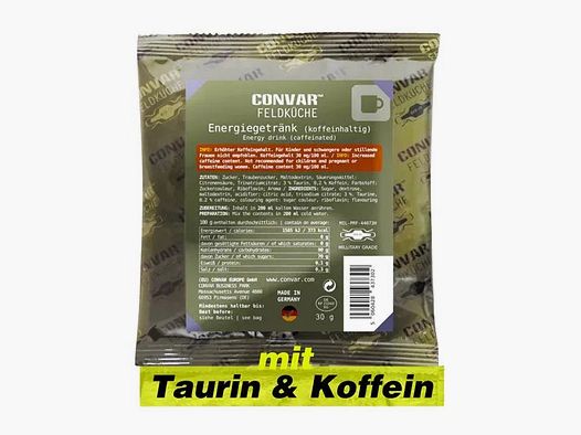 Convar-7 Convar Feldküche Energiegetränk