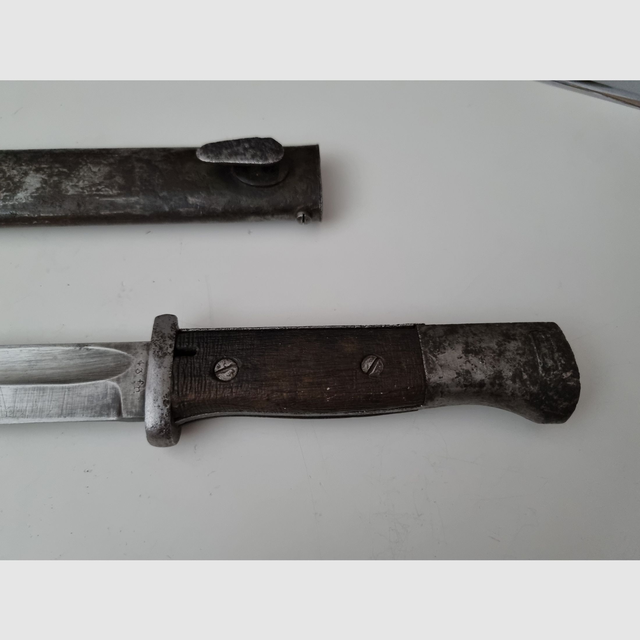 3x Bajonett, Dolch, Messer