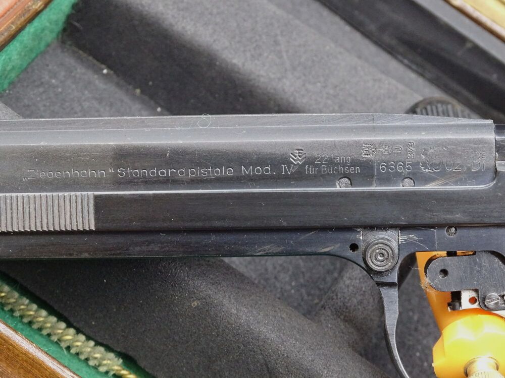 Pistolet standardowy Ziegenhahn Mod IV Kaliber .22lr IV