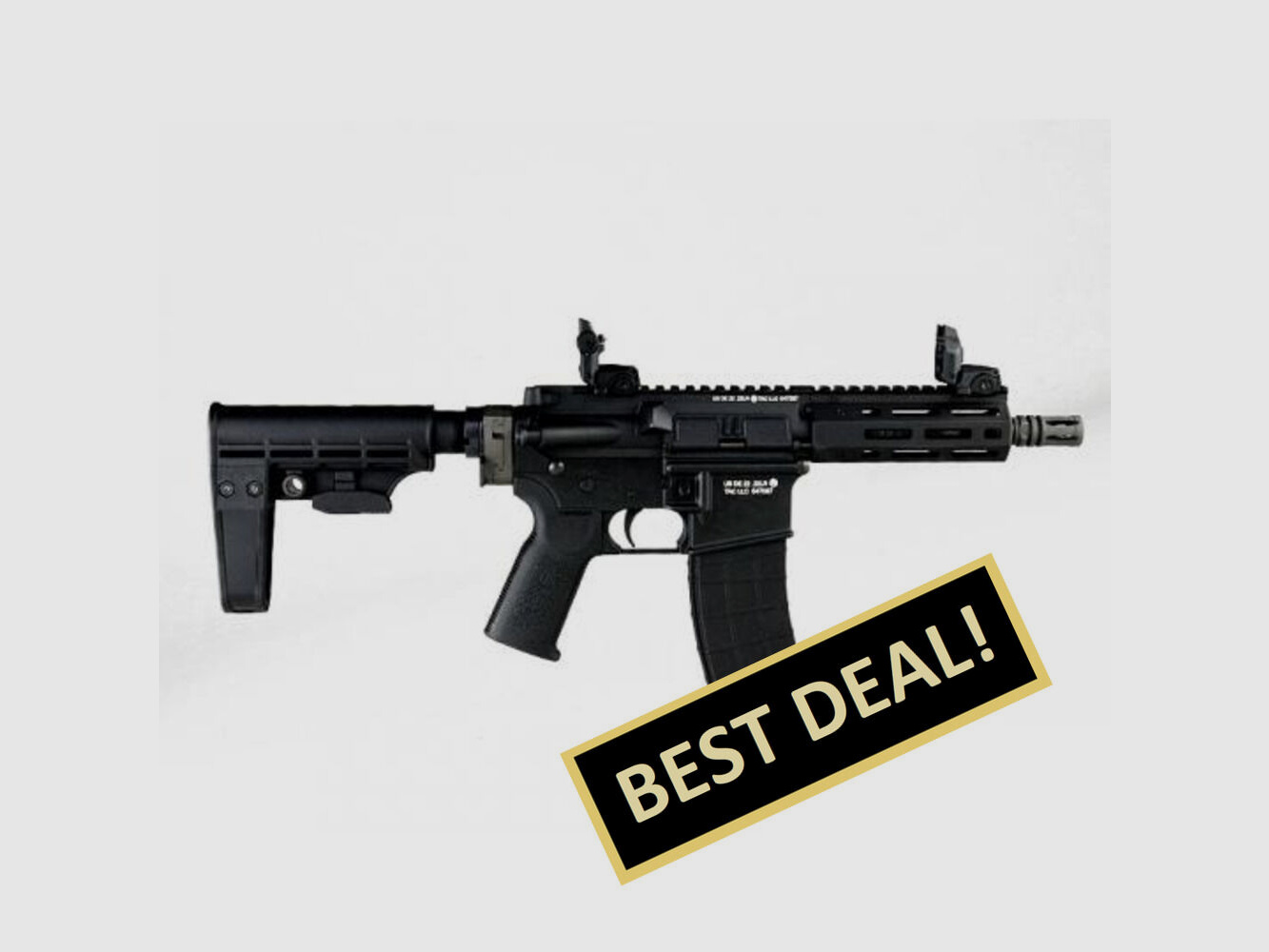 Tippmann M4-22 BUG OUT MICRO ELITE PISTOOL M-LOK .22 LR 7"/18CM ZWART