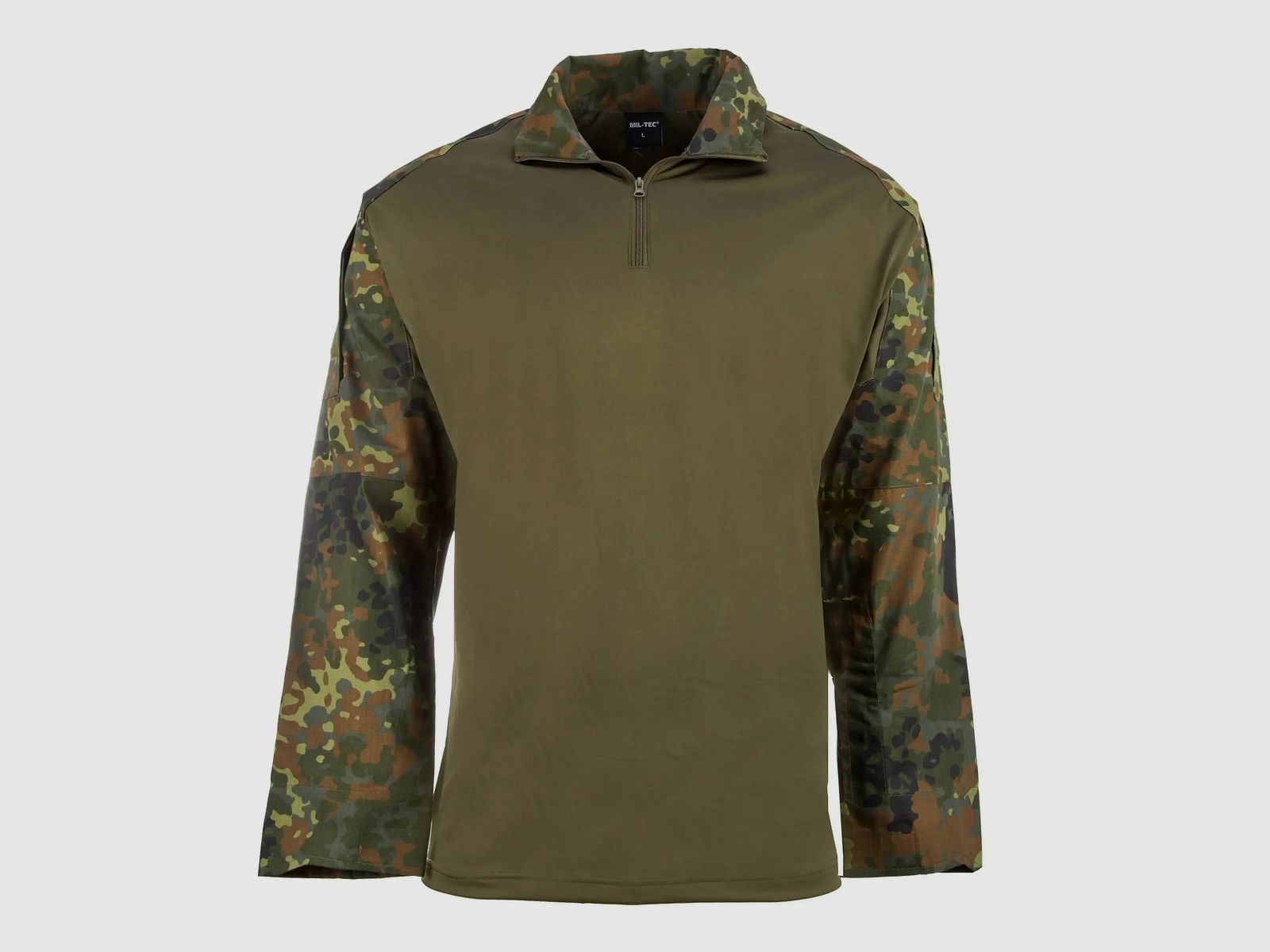 Mil-Tec Camisa de Campo Camisa de Combate Táctico - Oliva / XXL Hombres