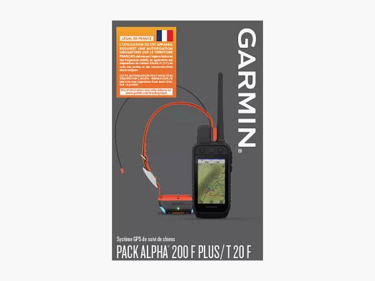Pack GPS ALPHA 200F Plus T20 Version F GARMIN