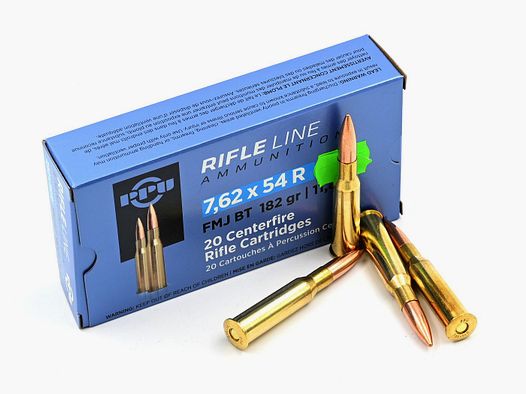 Prvi Partizan, 7.62 x 54R, FMJBT 182gr, 20 Stk