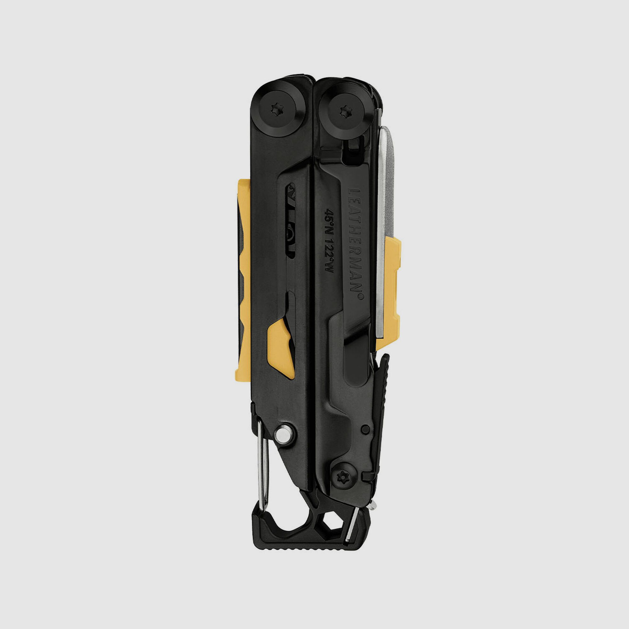 Leatherman SIGNAL Black, Molle Holster, Schwarz, L